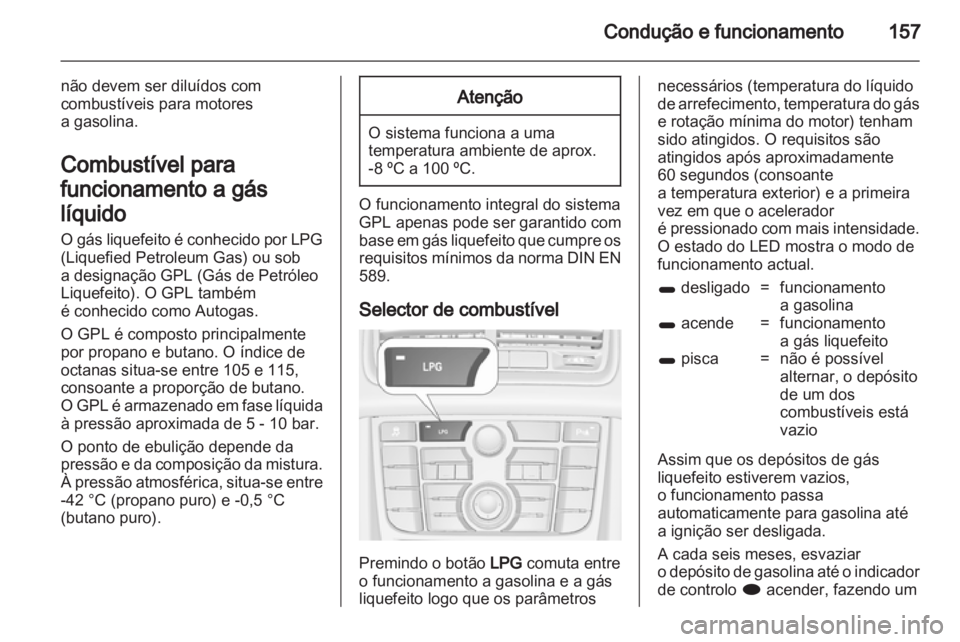 OPEL MERIVA 2012.5  Manual de Instruções (in Portugues) 