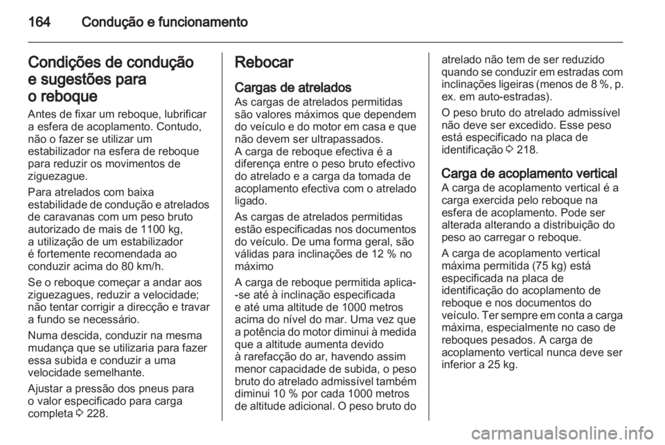 OPEL MERIVA 2012.5  Manual de Instruções (in Portugues) 