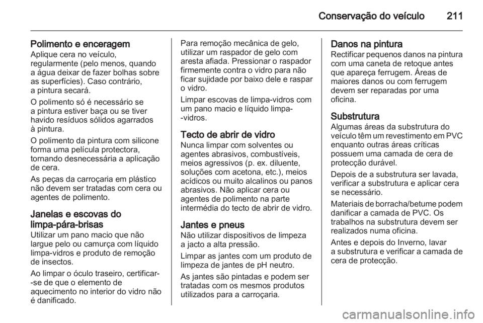 OPEL MERIVA 2012.5  Manual de Instruções (in Portugues) 