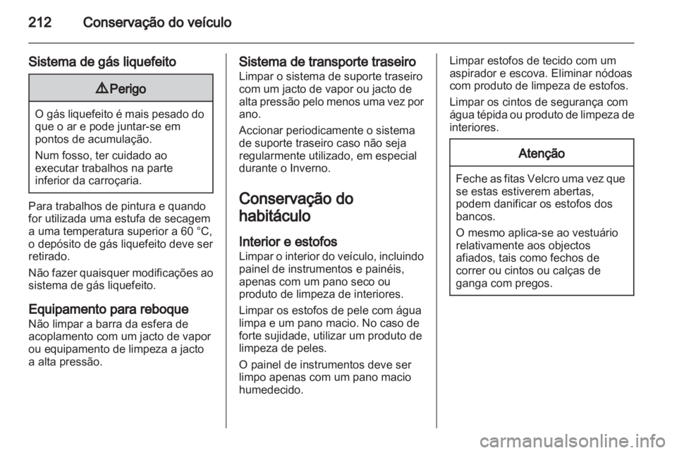 OPEL MERIVA 2012.5  Manual de Instruções (in Portugues) 