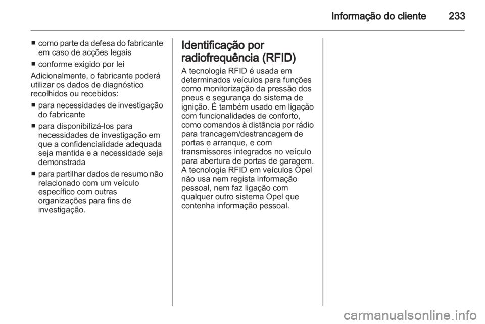 OPEL MERIVA 2012.5  Manual de Instruções (in Portugues) 