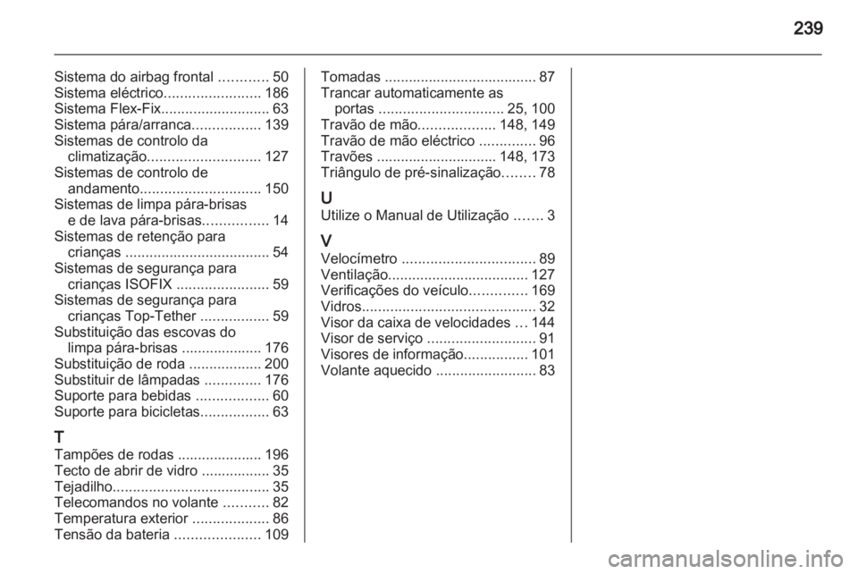 OPEL MERIVA 2012.5  Manual de Instruções (in Portugues) 