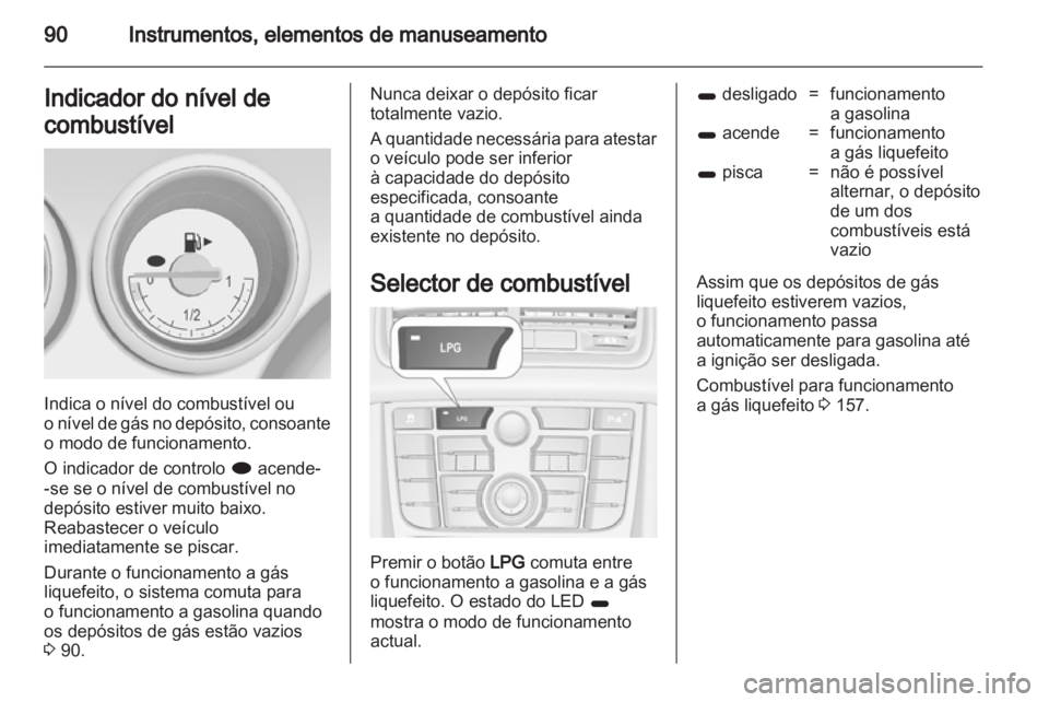 OPEL MERIVA 2012.5  Manual de Instruções (in Portugues) 