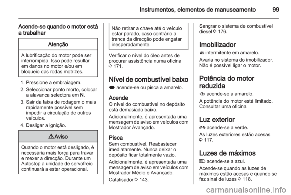 OPEL MERIVA 2013  Manual de Instruções (in Portugues) 