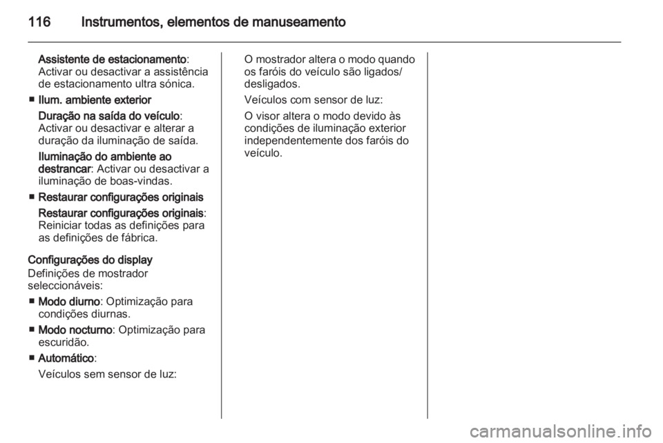 OPEL MERIVA 2013  Manual de Instruções (in Portugues) 