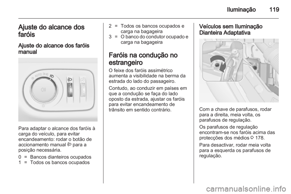 OPEL MERIVA 2013  Manual de Instruções (in Portugues) 