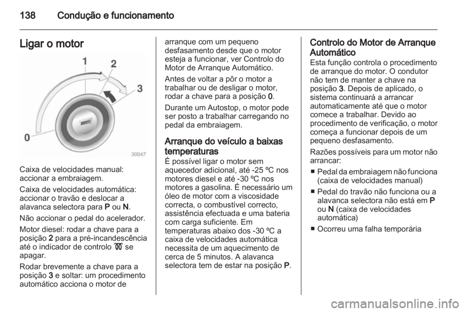 OPEL MERIVA 2013  Manual de Instruções (in Portugues) 