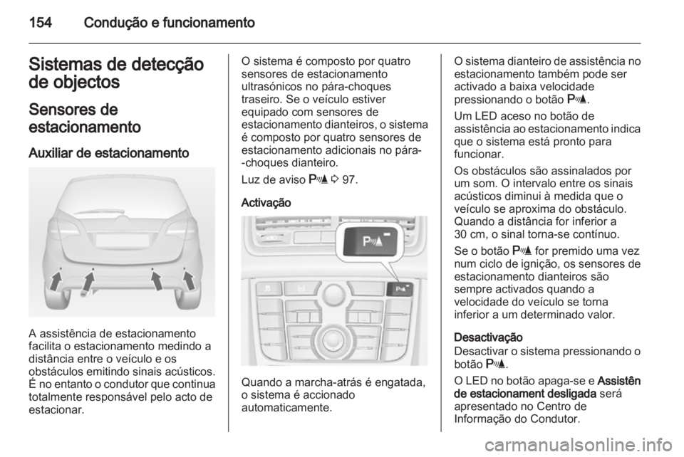 OPEL MERIVA 2013  Manual de Instruções (in Portugues) 