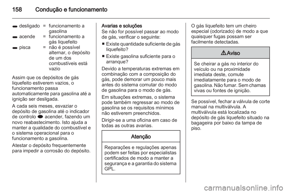 OPEL MERIVA 2013  Manual de Instruções (in Portugues) 