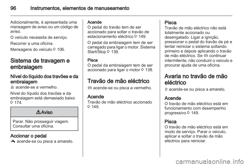 OPEL MERIVA 2013  Manual de Instruções (in Portugues) 