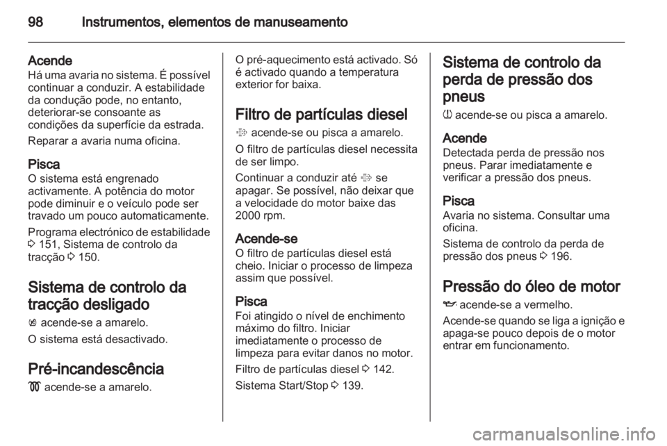 OPEL MERIVA 2013  Manual de Instruções (in Portugues) 