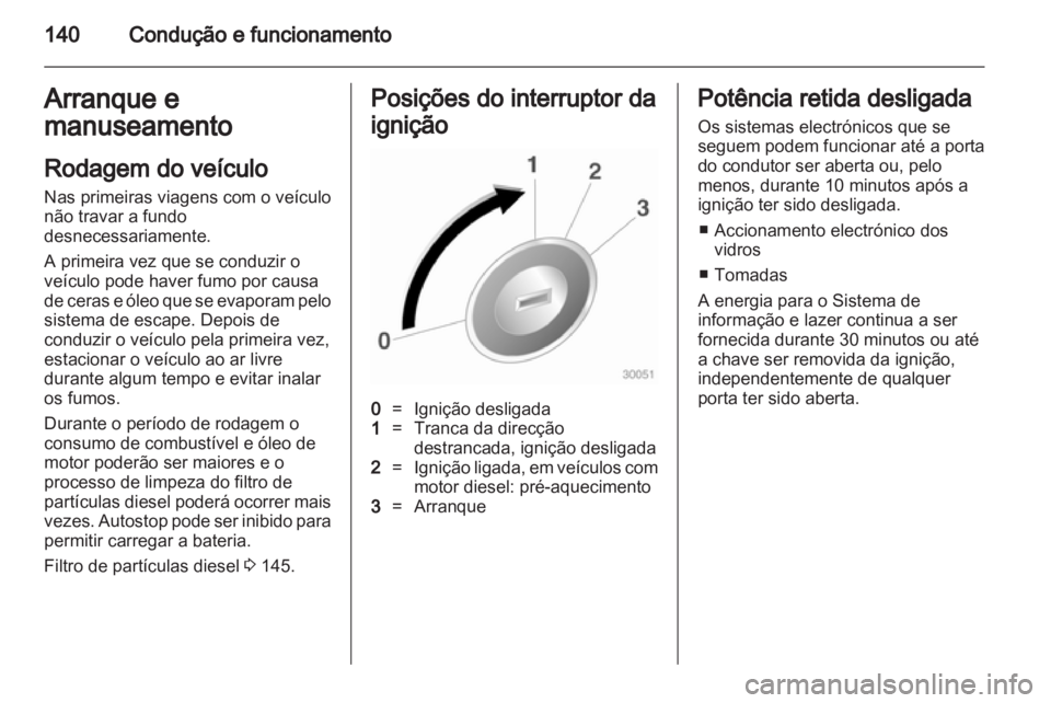 OPEL MERIVA 2013.5  Manual de Instruções (in Portugues) 