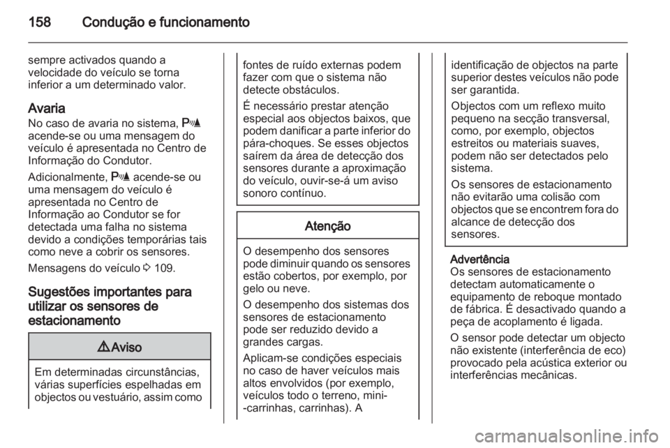OPEL MERIVA 2013.5  Manual de Instruções (in Portugues) 