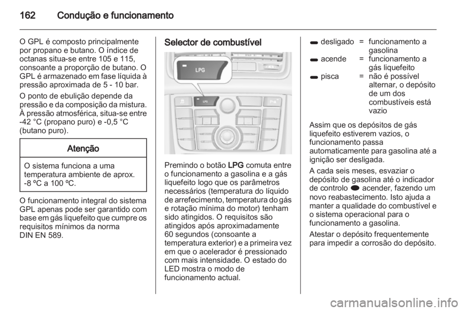 OPEL MERIVA 2013.5  Manual de Instruções (in Portugues) 