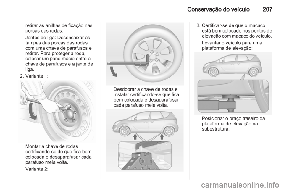 OPEL MERIVA 2013.5  Manual de Instruções (in Portugues) 