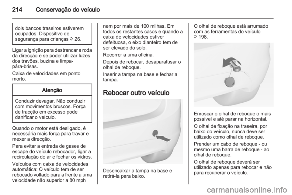 OPEL MERIVA 2013.5  Manual de Instruções (in Portugues) 
