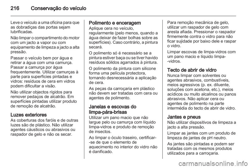 OPEL MERIVA 2013.5  Manual de Instruções (in Portugues) 