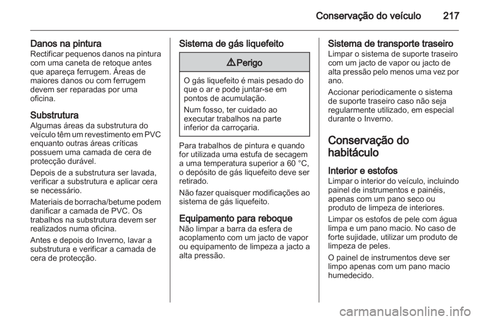 OPEL MERIVA 2013.5  Manual de Instruções (in Portugues) 