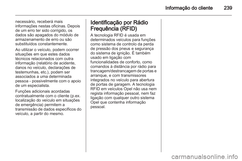 OPEL MERIVA 2013.5  Manual de Instruções (in Portugues) 