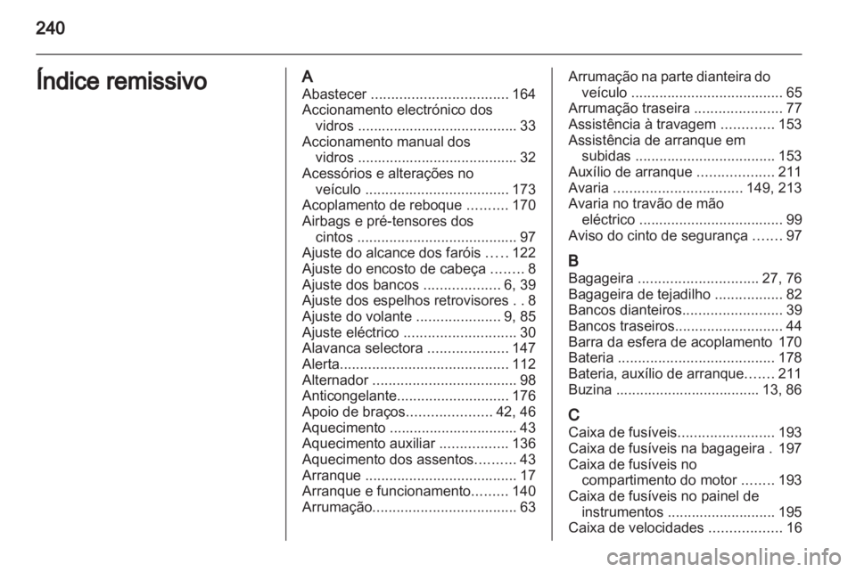OPEL MERIVA 2013.5  Manual de Instruções (in Portugues) 