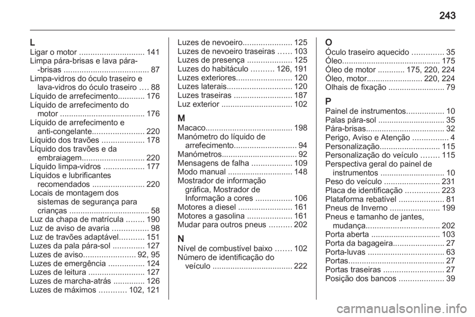 OPEL MERIVA 2013.5  Manual de Instruções (in Portugues) 