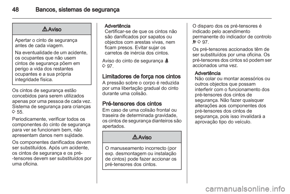 OPEL MERIVA 2013.5  Manual de Instruções (in Portugues) 