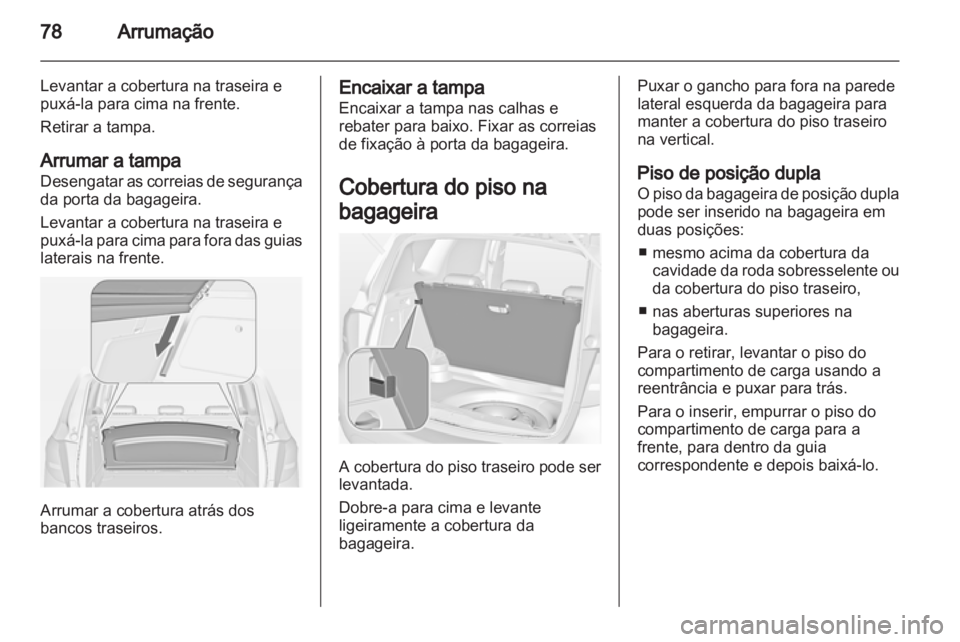 OPEL MERIVA 2013.5  Manual de Instruções (in Portugues) 