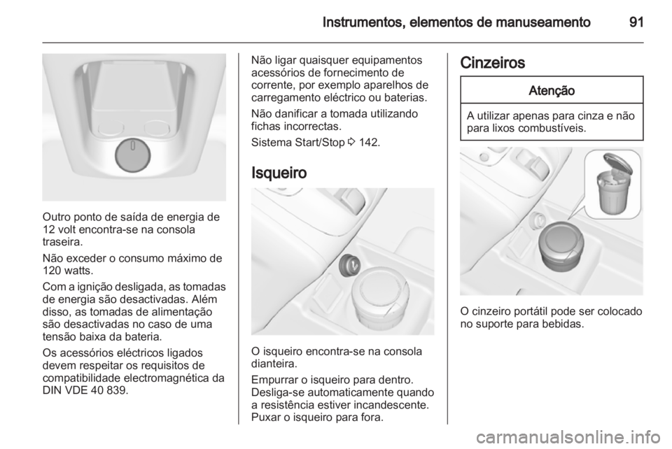 OPEL MERIVA 2013.5  Manual de Instruções (in Portugues) 
