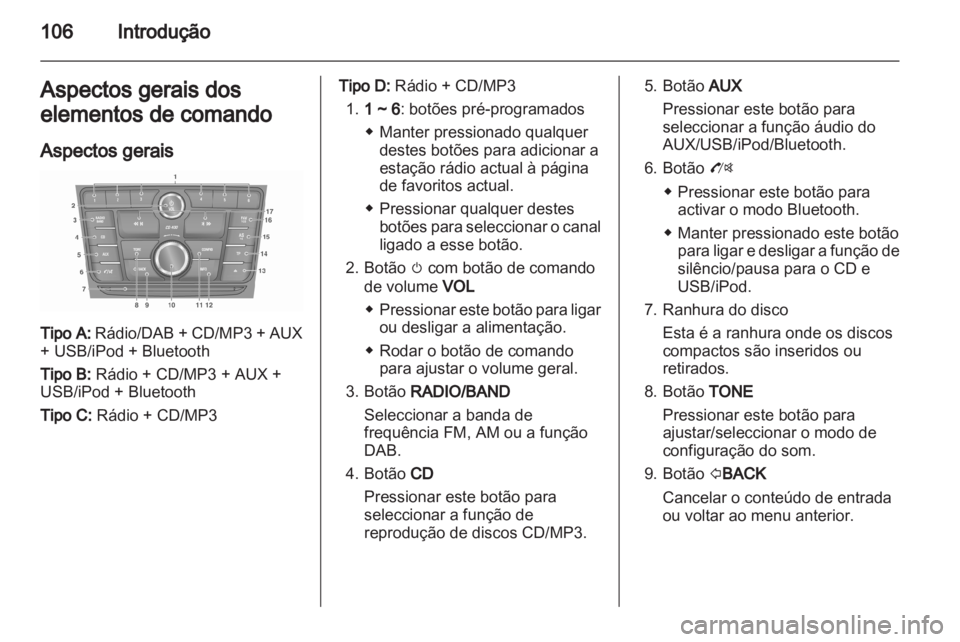 OPEL MOKKA 2013  Manual de Informação e Lazer (in Portugues) 