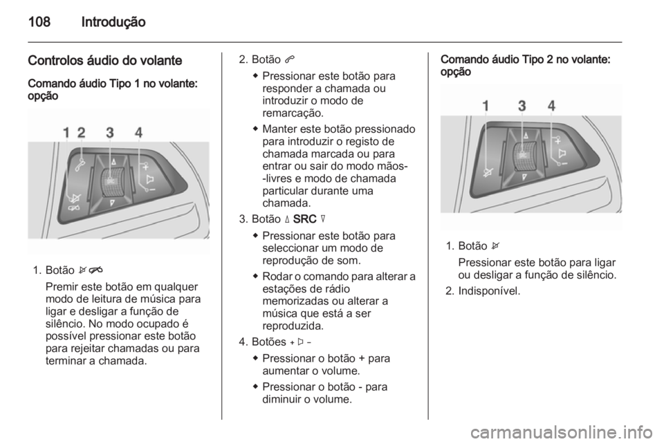 OPEL MOKKA 2013  Manual de Informação e Lazer (in Portugues) 