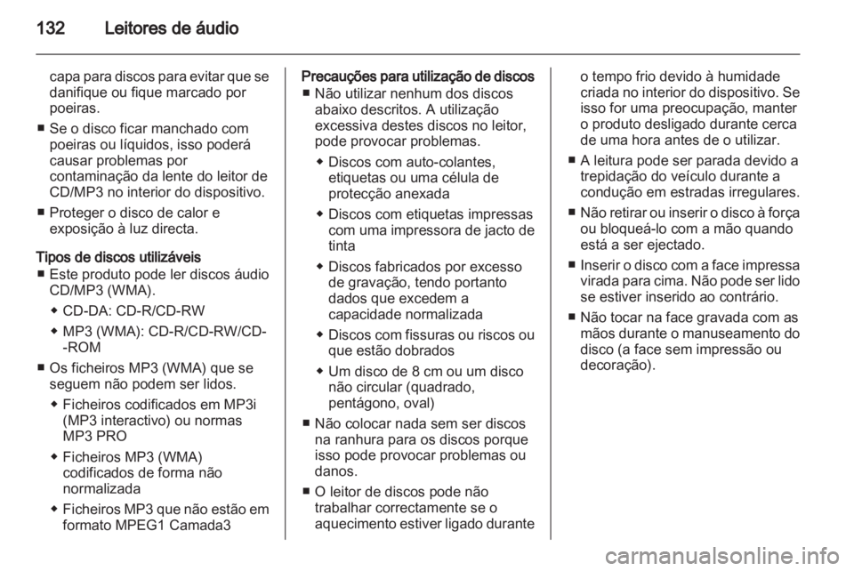 OPEL MOKKA 2013  Manual de Informação e Lazer (in Portugues) 