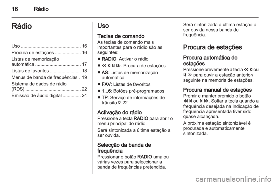 OPEL MOKKA 2013  Manual de Informação e Lazer (in Portugues) 