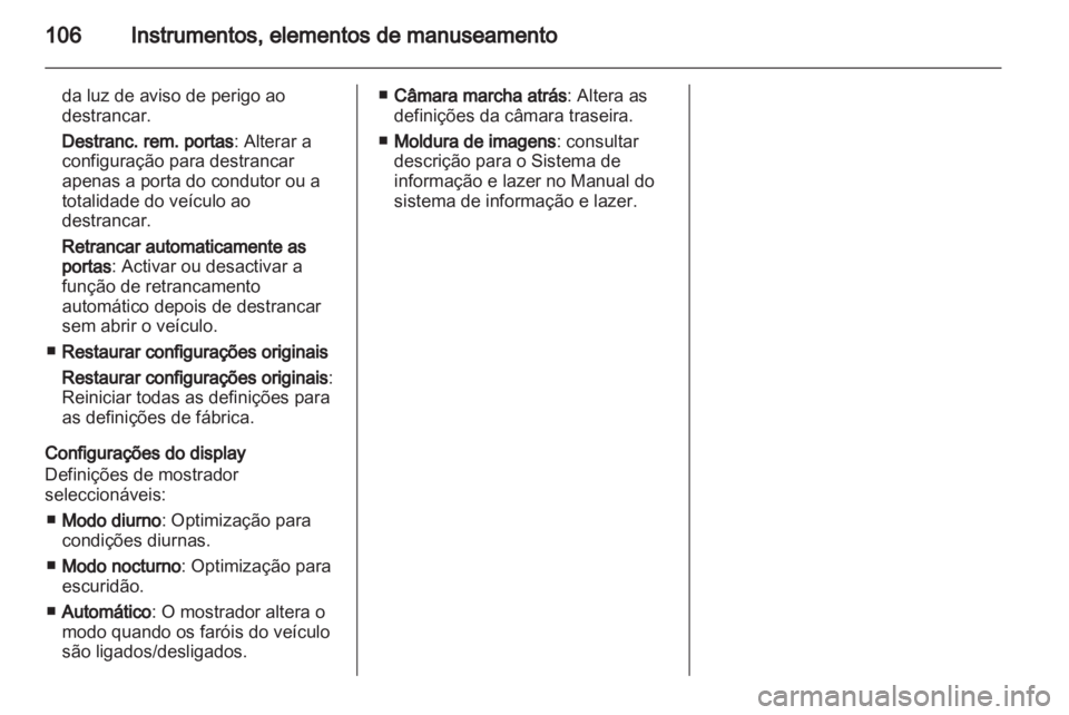 OPEL MOKKA 2013  Manual de Instruções (in Portugues) 