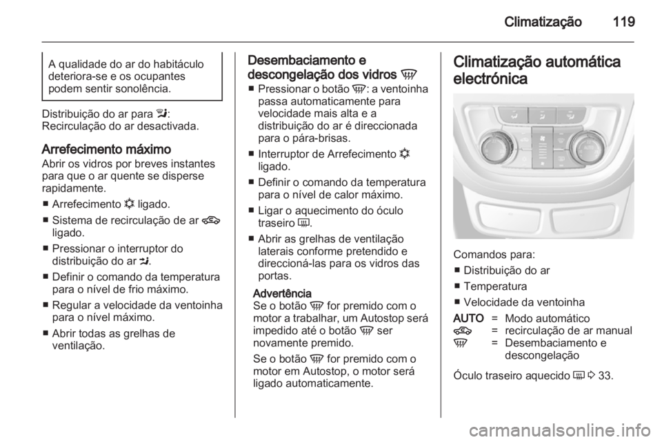 OPEL MOKKA 2013  Manual de Instruções (in Portugues) 