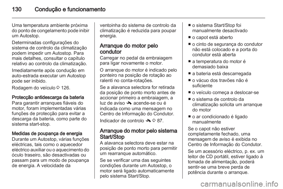 OPEL MOKKA 2013  Manual de Instruções (in Portugues) 