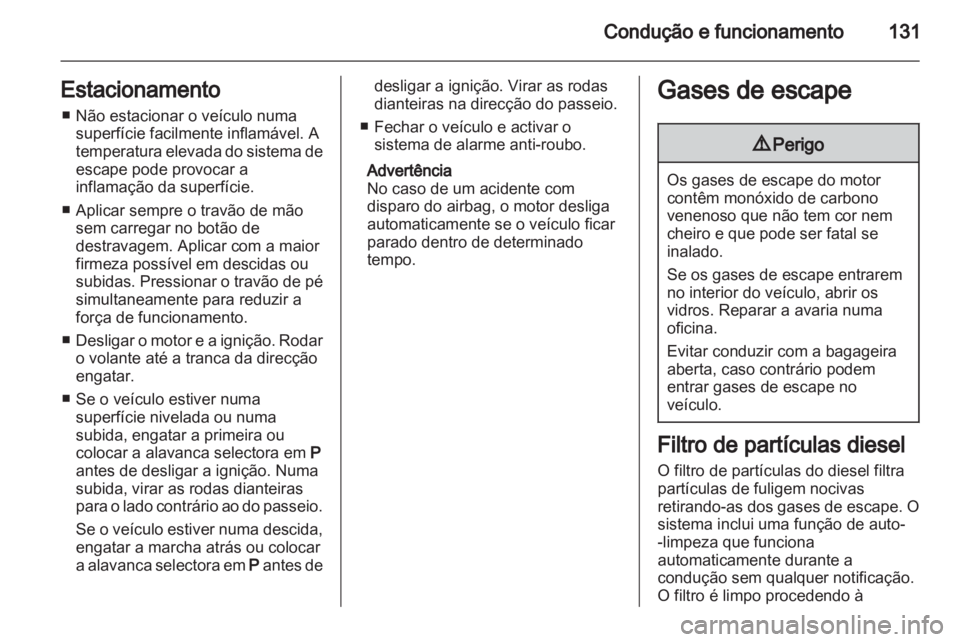 OPEL MOKKA 2013  Manual de Instruções (in Portugues) 