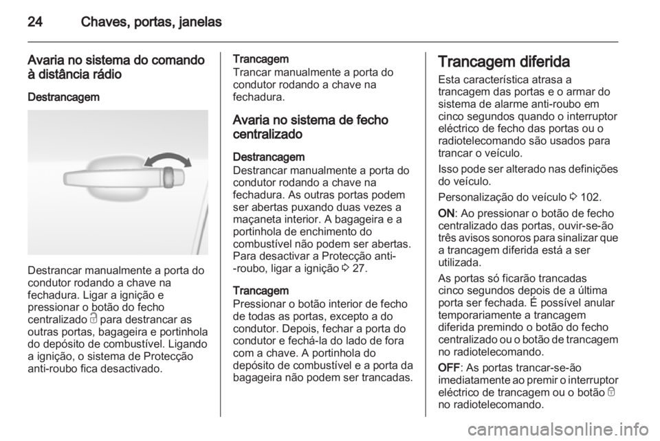 OPEL MOKKA 2013  Manual de Instruções (in Portugues) 