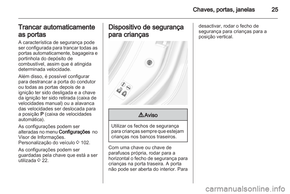 OPEL MOKKA 2013  Manual de Instruções (in Portugues) 