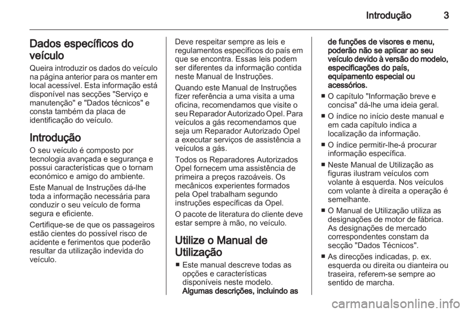 OPEL MOKKA 2013  Manual de Instruções (in Portugues) 