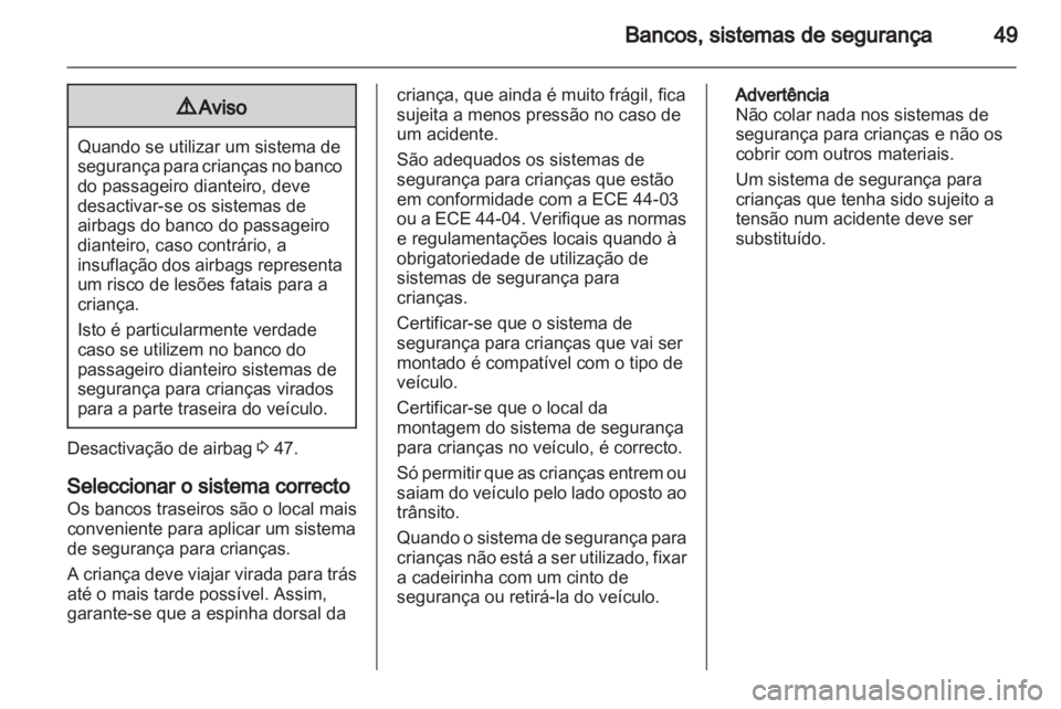 OPEL MOKKA 2013  Manual de Instruções (in Portugues) 
