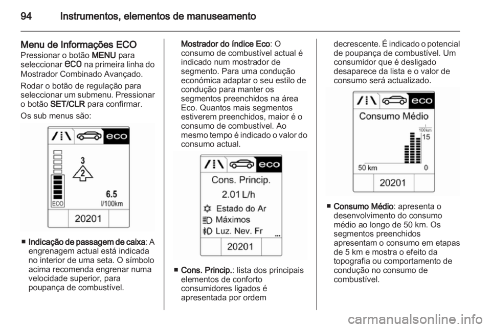 OPEL MOKKA 2013  Manual de Instruções (in Portugues) 