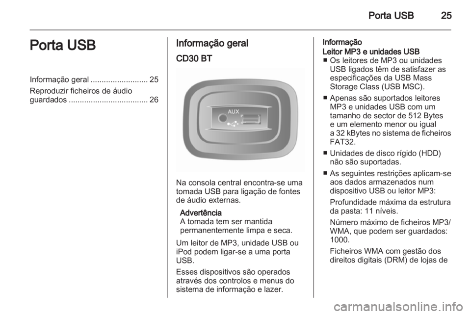 OPEL MOVANO_B 2010.5  Manual de Informação e Lazer (in Portugues) 