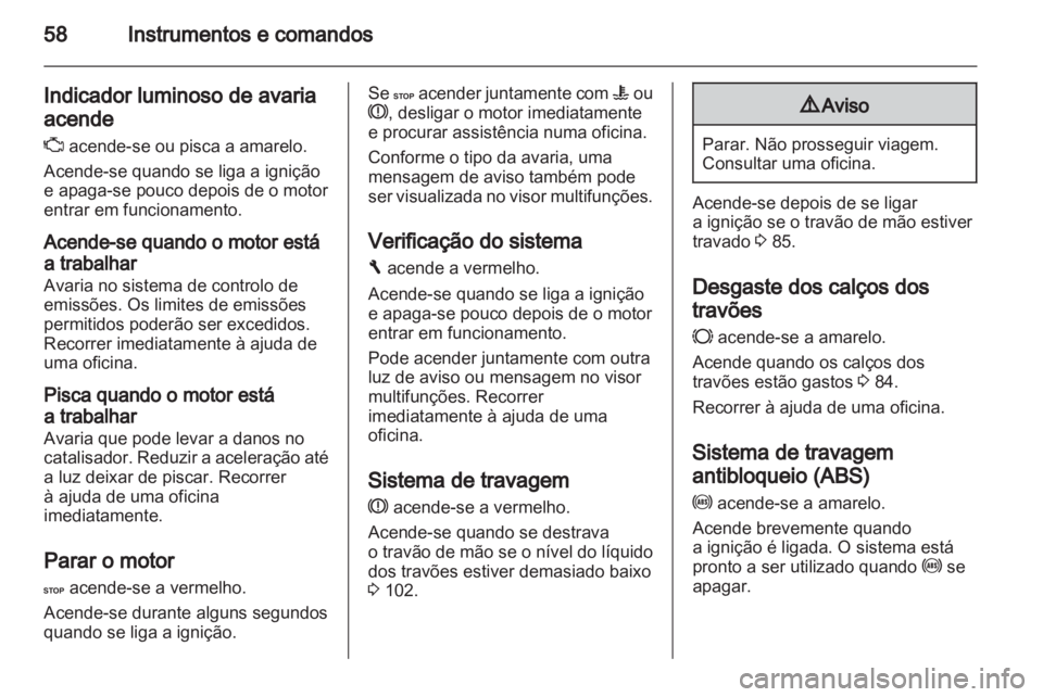 OPEL MOVANO_B 2010.5  Manual de Instruções (in Portugues) 