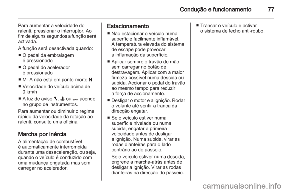 OPEL MOVANO_B 2010.5  Manual de Instruções (in Portugues) 