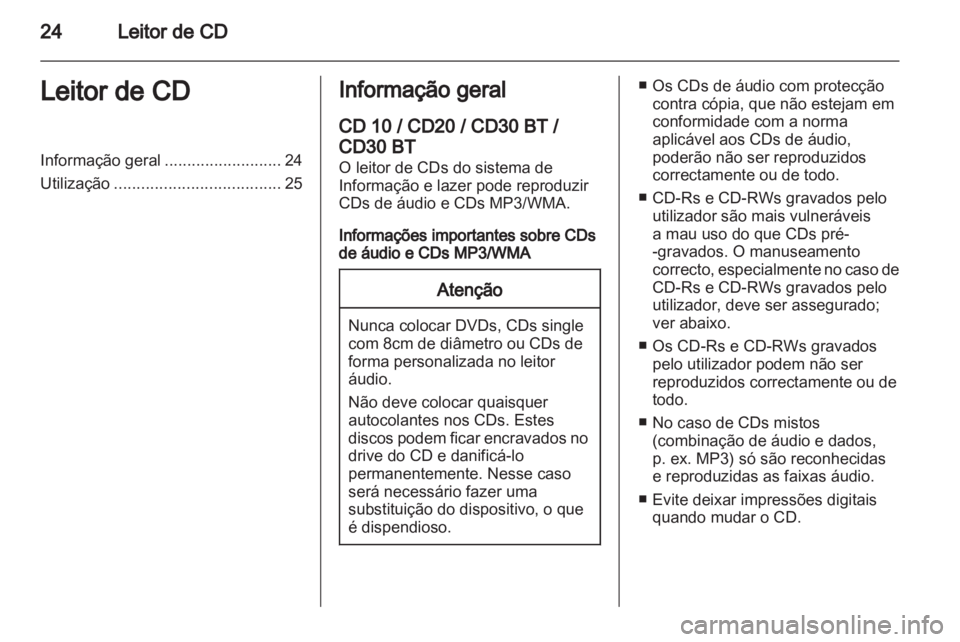 OPEL MOVANO_B 2011.5  Manual de Informação e Lazer (in Portugues) 