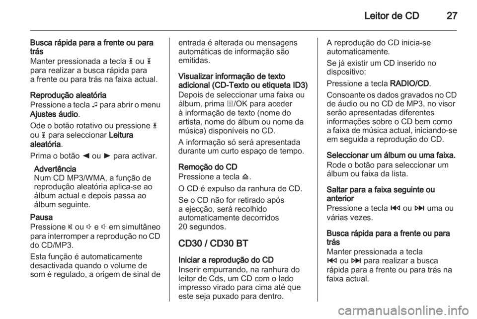 OPEL MOVANO_B 2011.5  Manual de Informação e Lazer (in Portugues) 