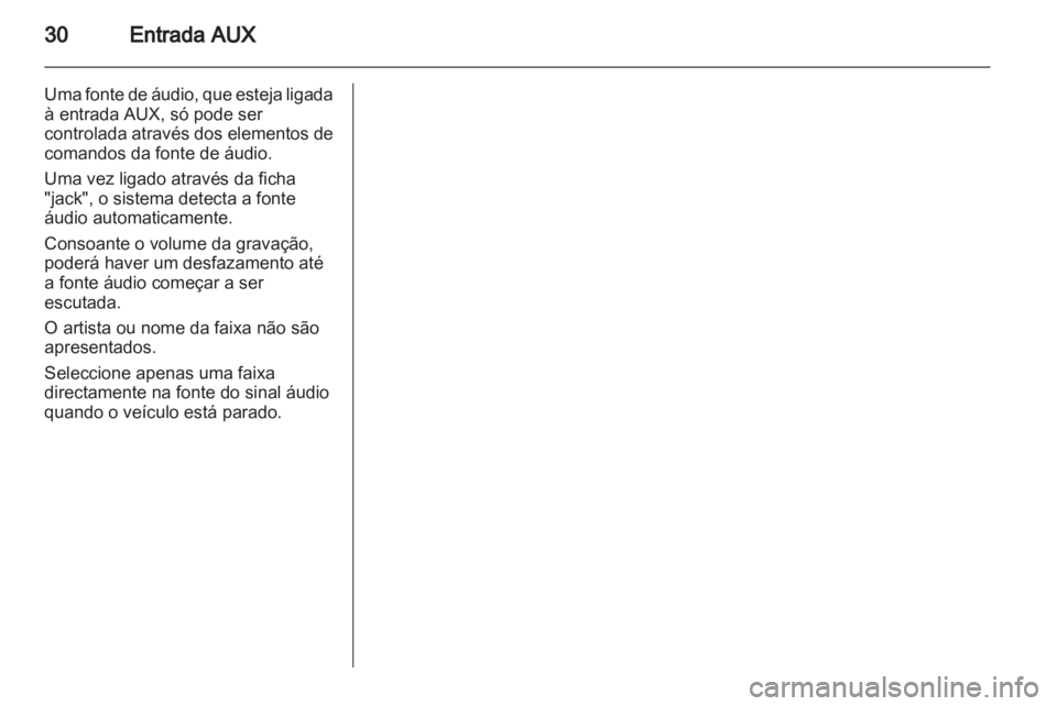 OPEL MOVANO_B 2011.5  Manual de Informação e Lazer (in Portugues) 