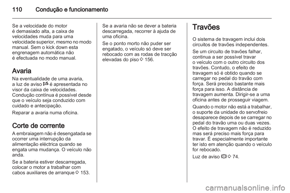 OPEL MOVANO_B 2011.5  Manual de Instruções (in Portugues) 