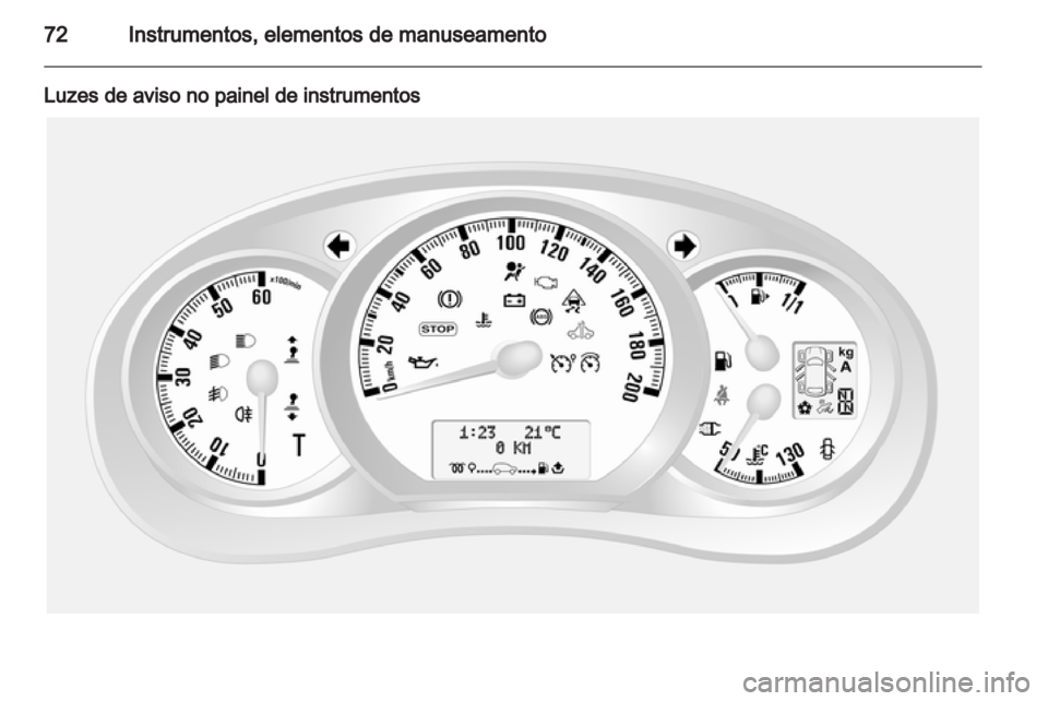 OPEL MOVANO_B 2011.5  Manual de Instruções (in Portugues) 