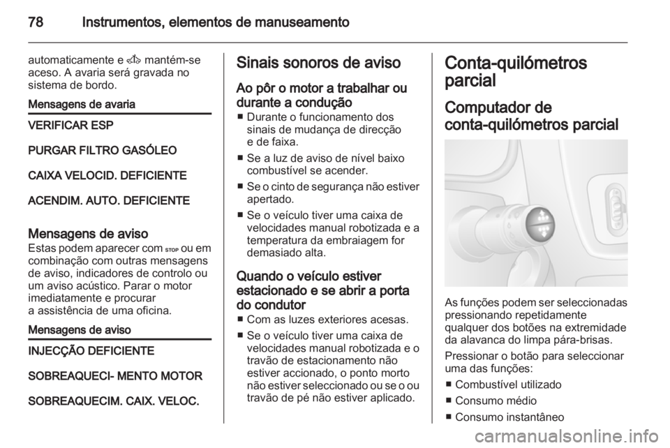 OPEL MOVANO_B 2011.5  Manual de Instruções (in Portugues) 